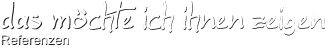 Darf ich mich vorstellen?